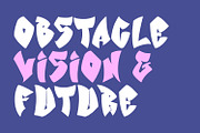 Lubaz Vamid Graffiti Display Font, a Handwritten Font by Maulana Creative (Thumbnail 2 of 7)