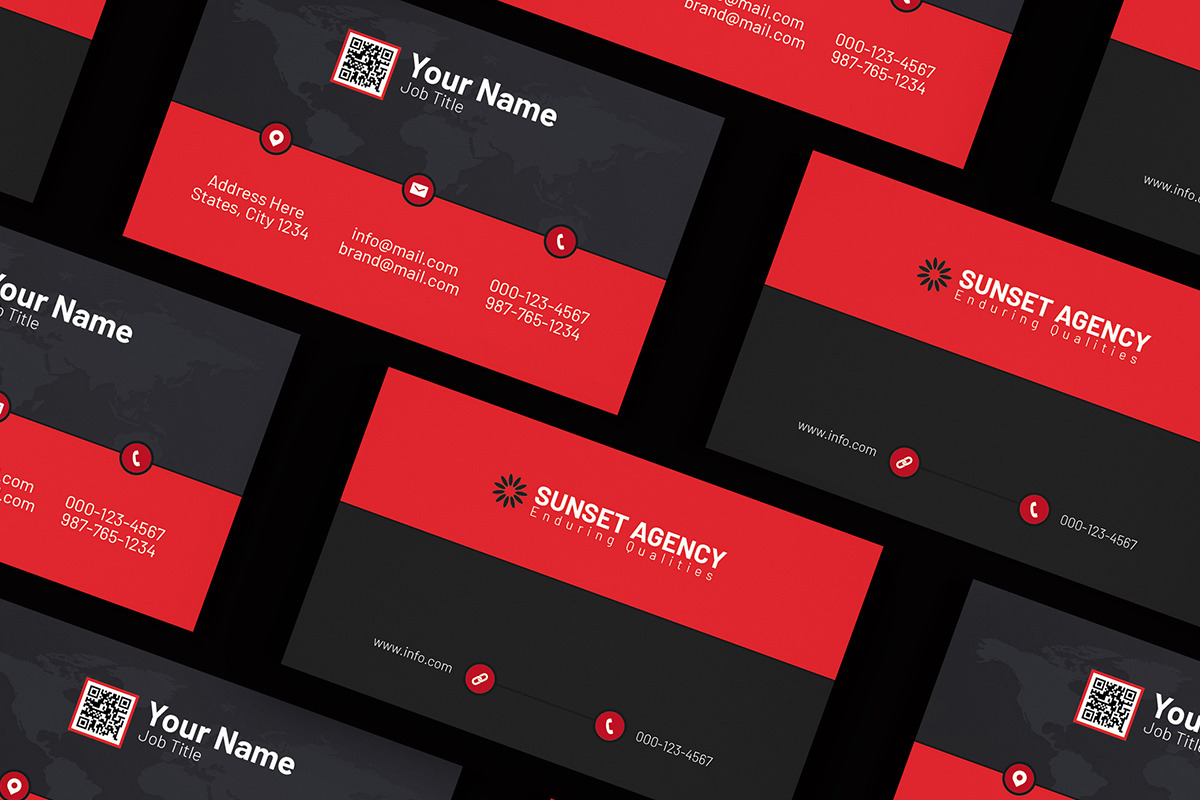 Business Card, a Card Template by iDoodle Studio