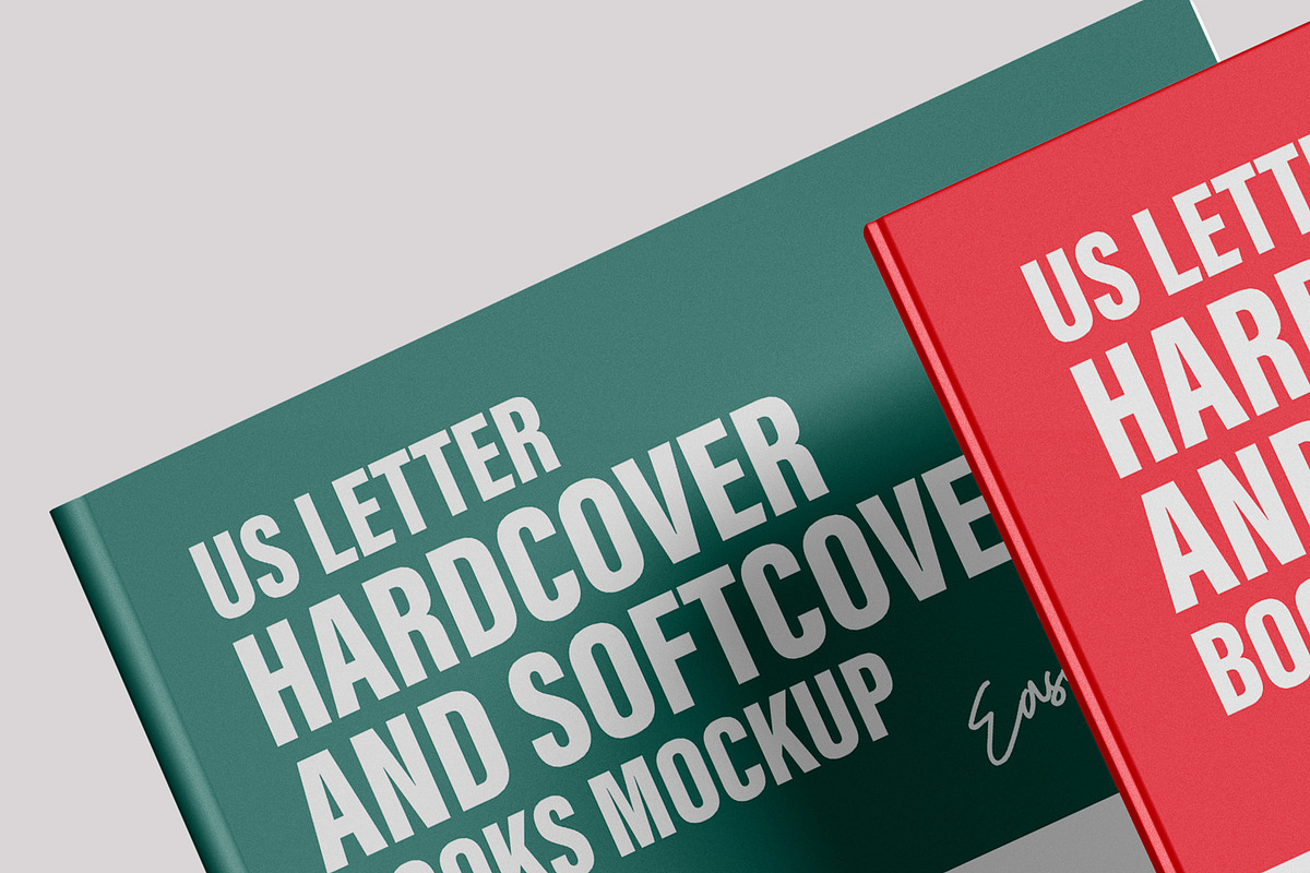 Hardcover and Softcover Books Mockup, a Books & Magazine Mockup by Illusiongraphic (Photo 18 of 22)