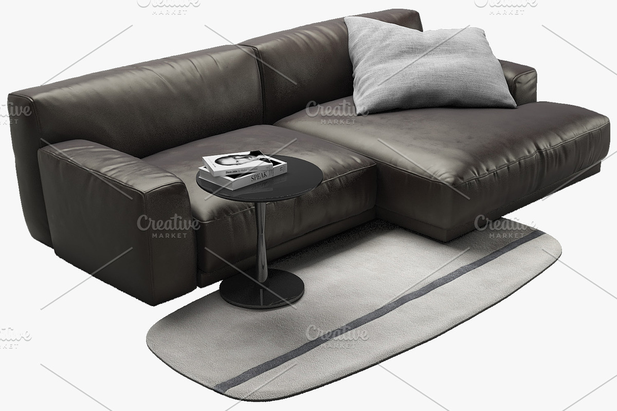 Paris-Seoul sofa 1 3d model, a Furniture 3D Model by 3dmitruk (Photo 3 of 8)