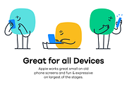 Appie - illustration pack, a Person Illustration by Ivan Mesaros (Thumbnail 2 of 7)
