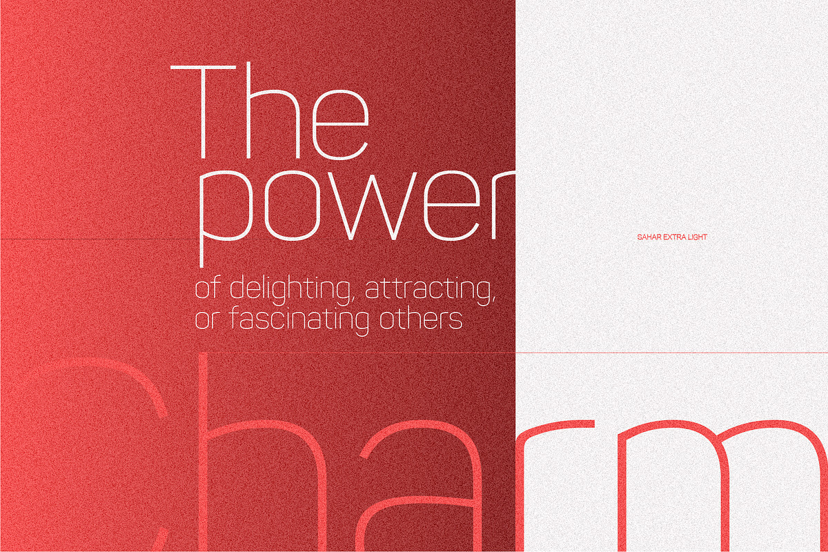 Sahar - 18 Fonts Typeface, a Sans Serif Font by Lella7 (Photo 9 of 29)