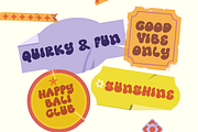 Groovy Day - Liquid Retro Font, a Font by MOCOSANS (Thumbnail 3 of 8)