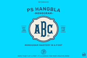 3 Letter Monogram Maker - PS Hangbla