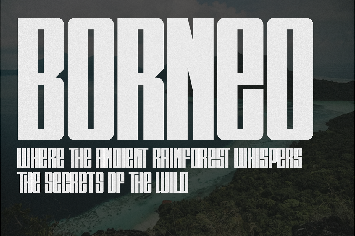 Burned - Modern Sans Serif Font, a Sans Serif Font by Pian45 Studio (Photo 2 of 8)