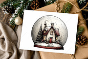 Whimsical Christmas Clipart Bundle, a Seasonal Illustration by Canvas Craft (Thumbnail 10 of 10)