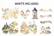 Magical Kingdom Clipart, a Person Illustration by PassionPNGcreation (Thumbnail 4 of 12)