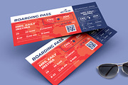 Boarding Pass, a Card Template by Aarley Kaiven (Thumbnail 1 of 3)