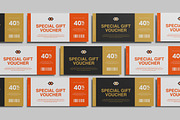 Gift Voucher Mockup, an Advertising Mockup by GraphicWindow (Thumbnail 2 of 7)