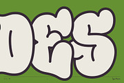 Drip TM – Bubble Graffiti Font, a Handwritten Font by Type Mania (Thumbnail 5 of 12)