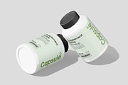 Supplement Bottle Mockup, a Packaging Mockup by Permadi Creative (Thumbnail 5 of 5)