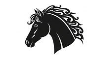 Elegant horse head wall decor design, an Illustration by Amazin_art (Thumbnail 9 of 25)