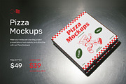Pizza Mockups - Restaurant Scenes, a Packaging Mockup by Mr.Mockup™ (Thumbnail 2 of 10)