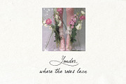Petal Yonder: Airy Script Font, a Script Font by Mneme (Thumbnail 4 of 9)