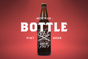 Pint Beer Mock-Up