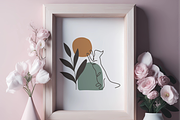 Pink Frame Mockup, Boho Mockup, a Print Template by Ali's Designs (Thumbnail 5 of 5)