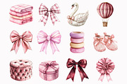 Burgundy Baby Girl Clipart, an Illustration by Design Market (Thumbnail 2 of 7)