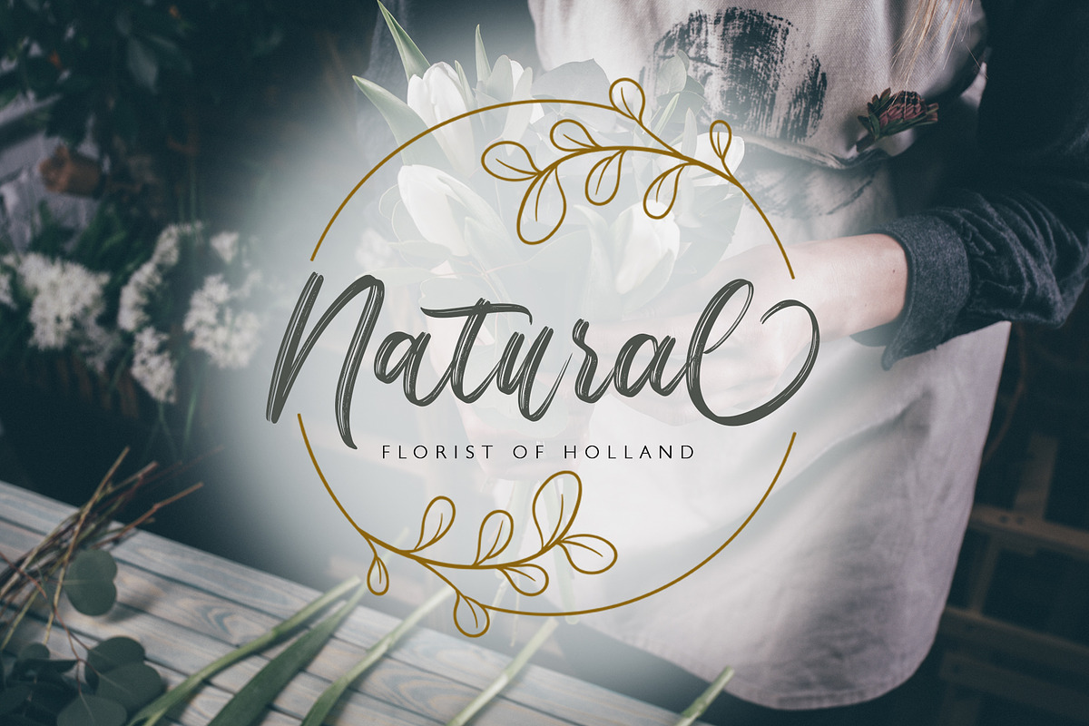 Lotterdam Brush Font, a Script Font by Rochart (Photo 5 of 9)