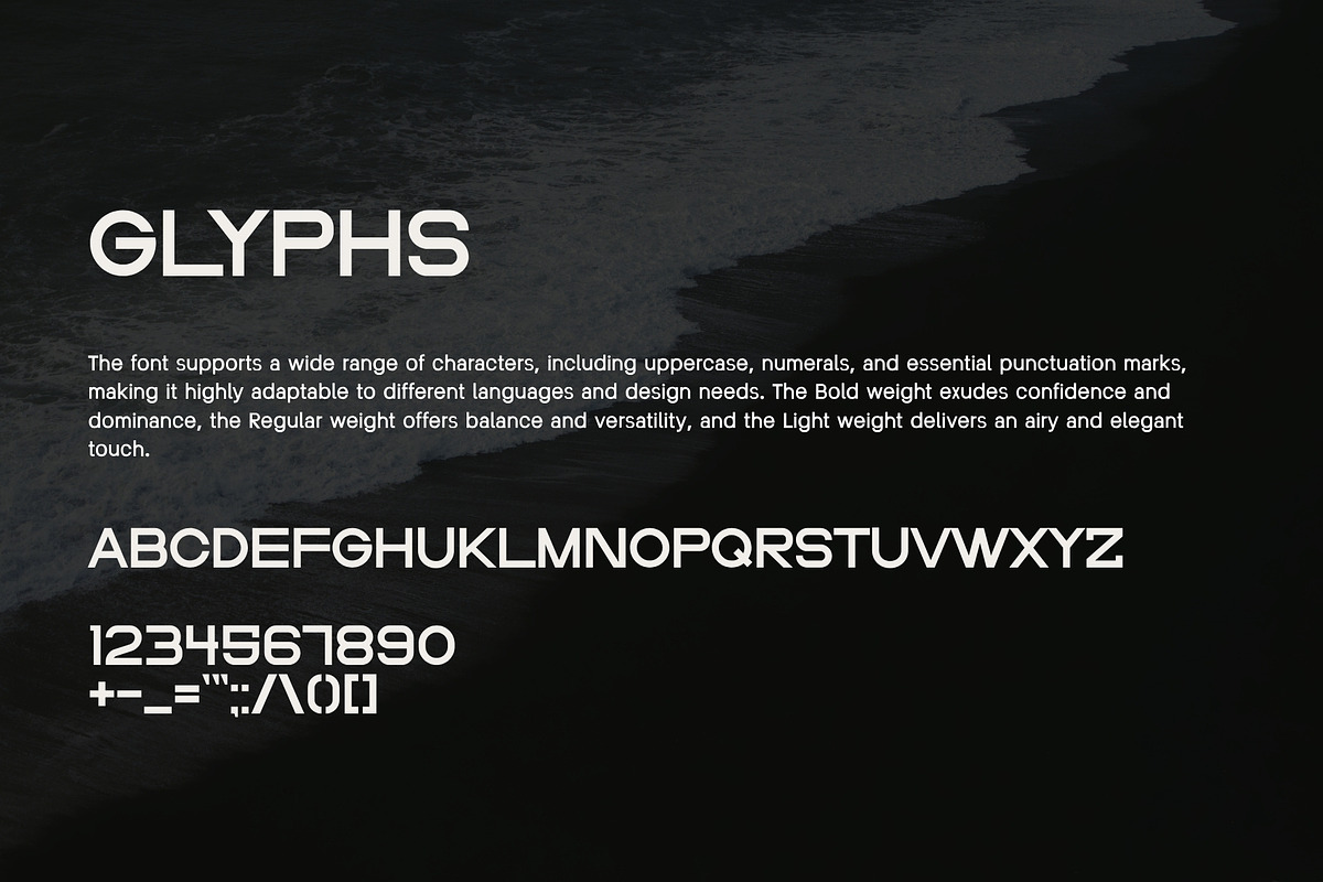 ADAM - Regular Sans Serif, a Sans Serif Font by BURSTYPE (Photo 3 of 10)