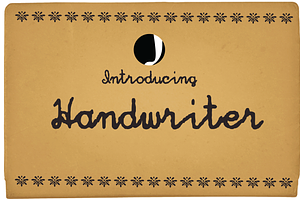 Hand Writer Retro Font