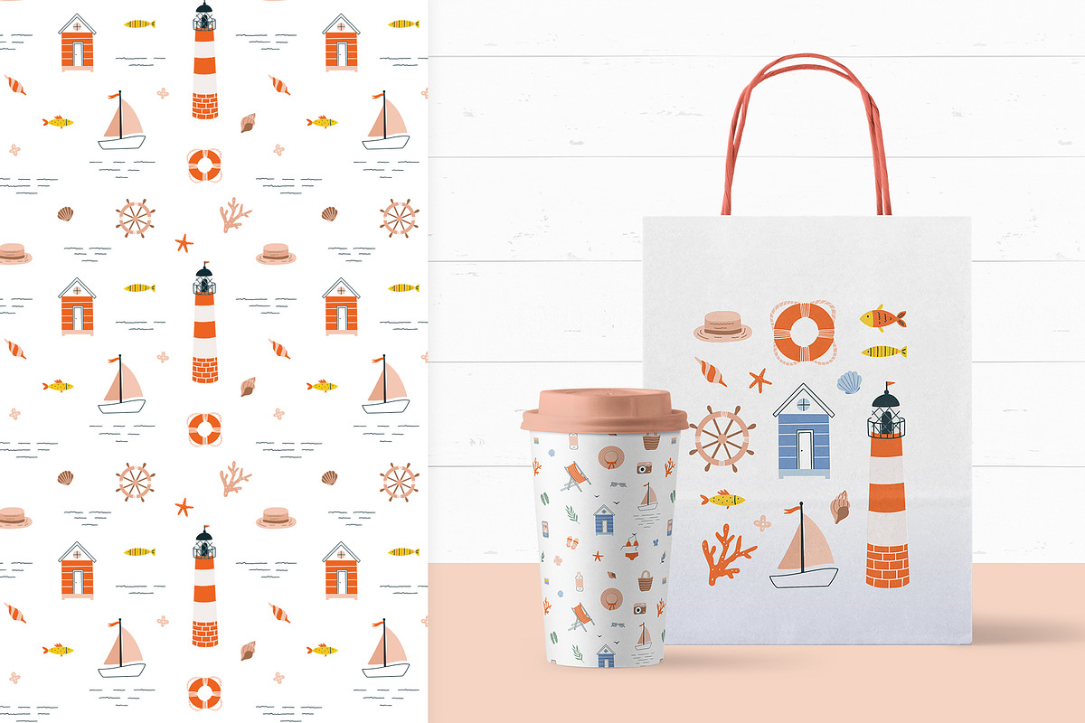 Travel Illustrations & Patterns, an Illustration by Redchocolate (Photo 5 of 9)