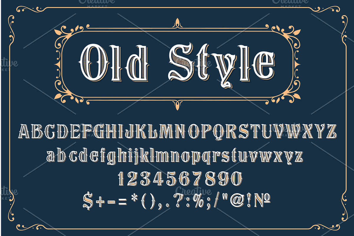 Western retro front, Wild West, an Illustration by Vector Tradition
