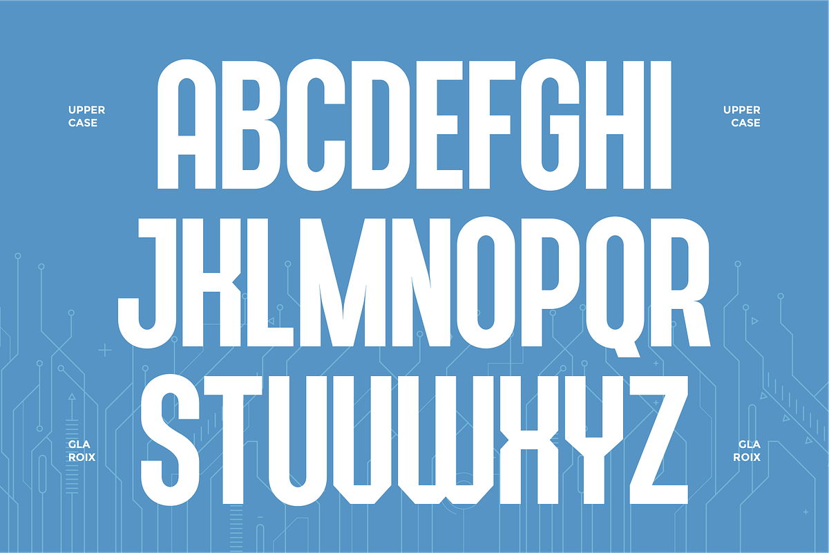 Glaroix - Modern Condensed Sans Font, a Sans Serif Font by Flawless And Co (Photo 7 of 10)
