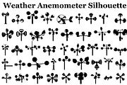 Weather Anemometer Silhouettes, a Graphic by musafir_fashion (Thumbnail 1 of 10)