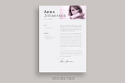 Resume / CV Template, a Resume Template by UX-group (Thumbnail 4 of 5)
