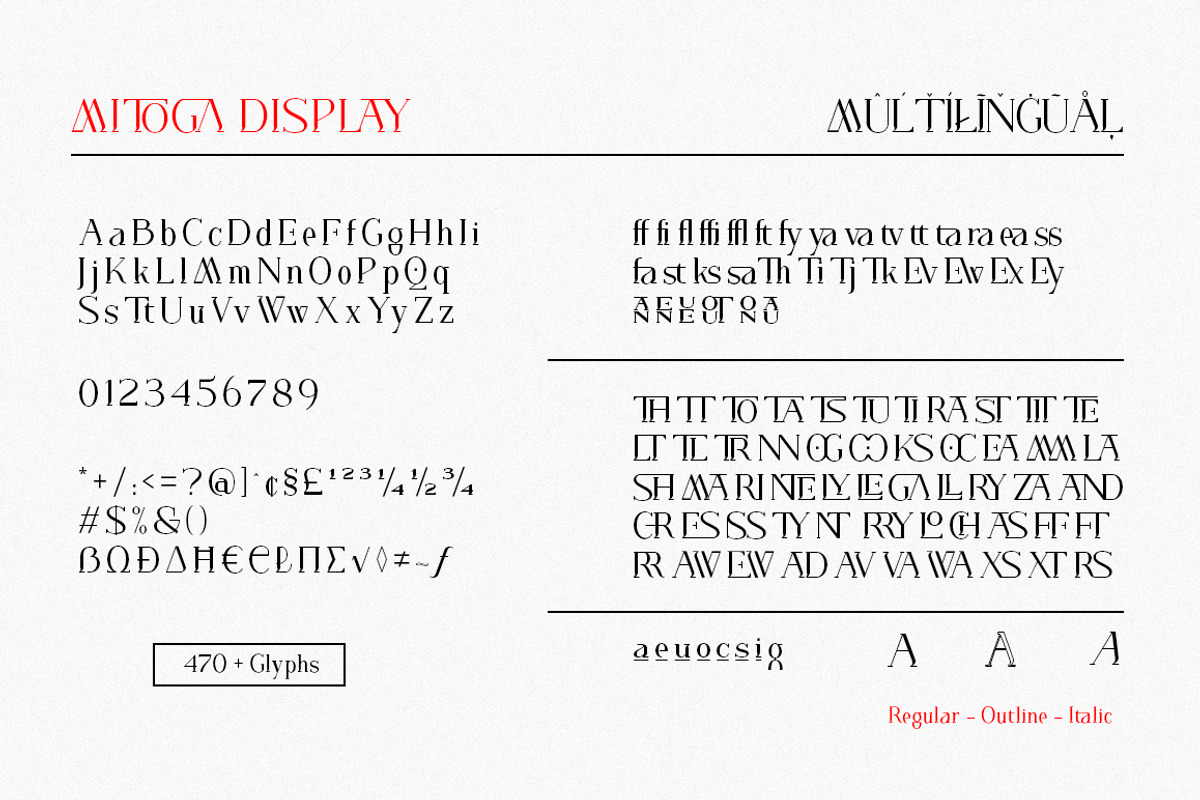 Mitoga Display, a Serif Font by Franstudio (Photo 11 of 15)