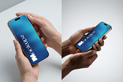 iPhone 17 Pro Mockups, an iPhone Mockup by areadesain (Thumbnail 3 of 3)