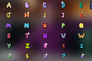 Comics Animated Alphabet for FCPX, a Templates & Theme by 2dfx (Thumbnail 1 of 2)