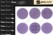 Procreate Scalloped Edge & Paper, a Brush Add-On by DrawingStoryShop (Thumbnail 5 of 6)
