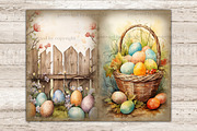 Rustic Easter Junk Journal Pages, a Seasonal Illustration by GlamArtZhanna (Thumbnail 5 of 10)