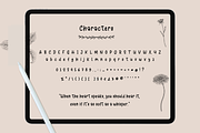 Barbadine du Soir, a Script Font by Sofia Skoog (Thumbnail 6 of 12)