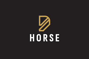 Horse logo icon illustration, a Branding & Logo Template by Dyn Studio