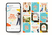 Retro Travel Instagram Carousels, a Social Media Template by Anna Design Studio (Thumbnail 10 of 13)