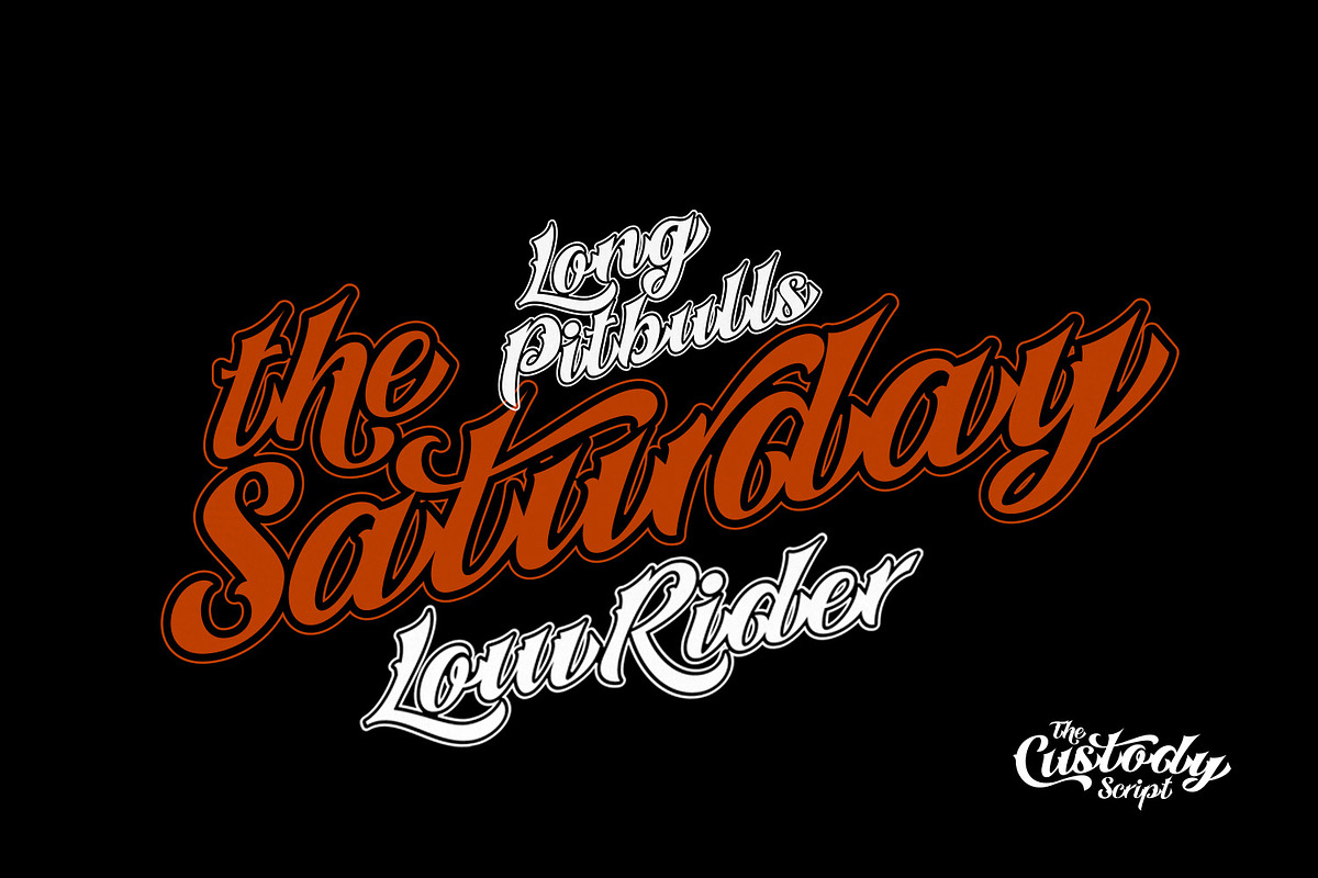 Custody Script, a Blackletter Font by creativemedialab (Photo 3 of 9)