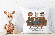 Just Waiting for Halloween Funny, an Icon by Craft Nest (Thumbnail 5 of 6)