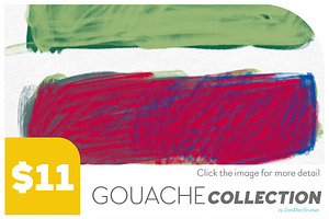 The Gouache Collection Brushes