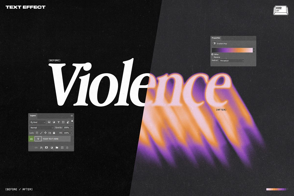 Dunk Text Effect, a Graphic by God Control (Photo 2 of 8)