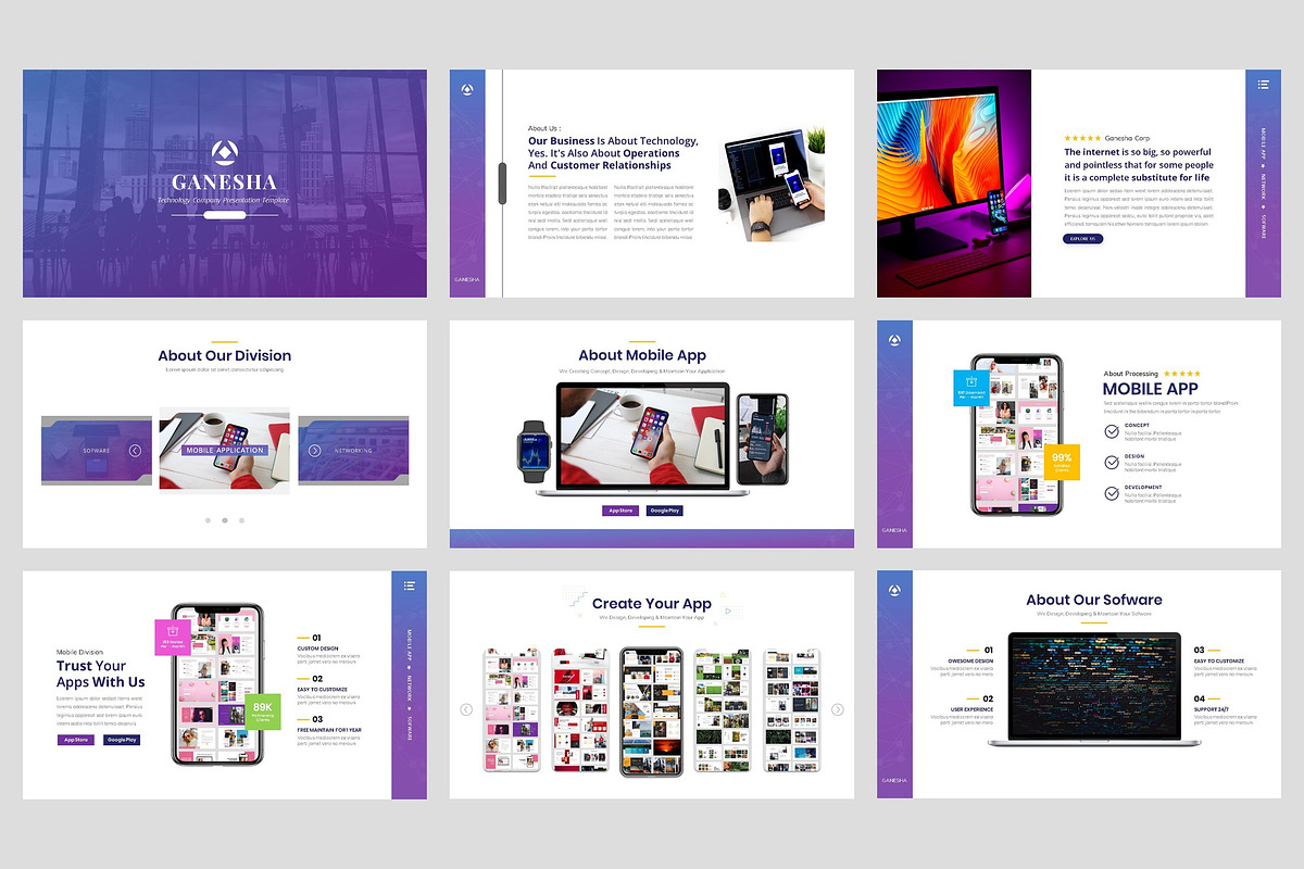 Business - Technology PowerPoint, a Presentation Template by Art StoreID