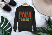 Funny Papa T shirt Design, a Graphic by Vector Portal (Thumbnail 5 of 5)