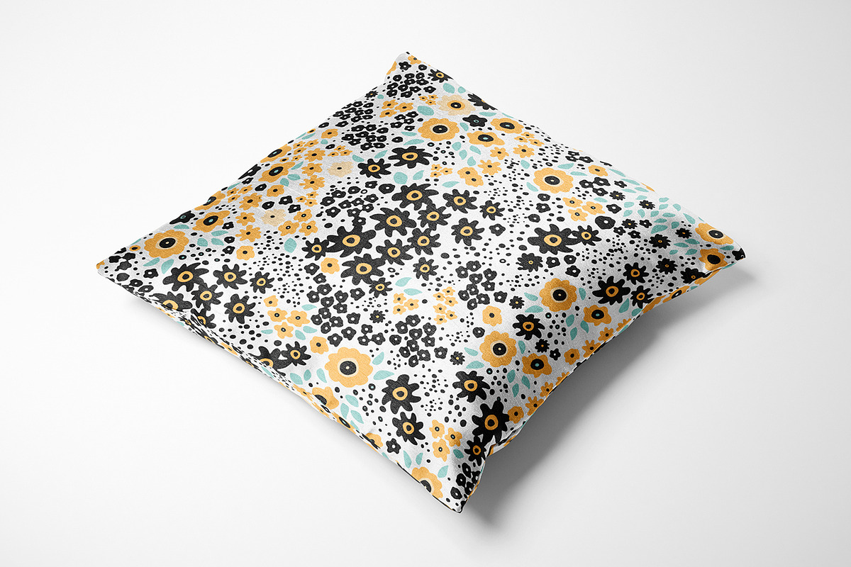 Girly Flowers, a Decorative Illustration by MalyskaStudio (Photo 2 of 8)