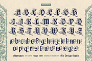 Soul Clock Typeface, a Blackletter Font by alit design (Thumbnail 10 of 20)