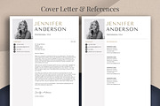 Resume Template | CV + Cover Letter, a Resume Template by Klamp Studio (Thumbnail 5 of 9)