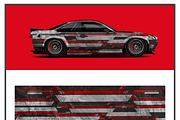 Dynamic Car Wrap Design, an Object Illustration by CarWrap design (Thumbnail 1 of 3)