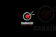 Sabaidi Sushi x Thai Logo Template, a Branding & Logo Template by Nowshinz Shoma (Thumbnail 2 of 3)