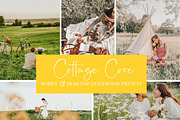 10 COTTAGE CORE LIGHTROOM PRESETS, an Action Add-On by Emma Kate Creative (Thumbnail 1 of 10)