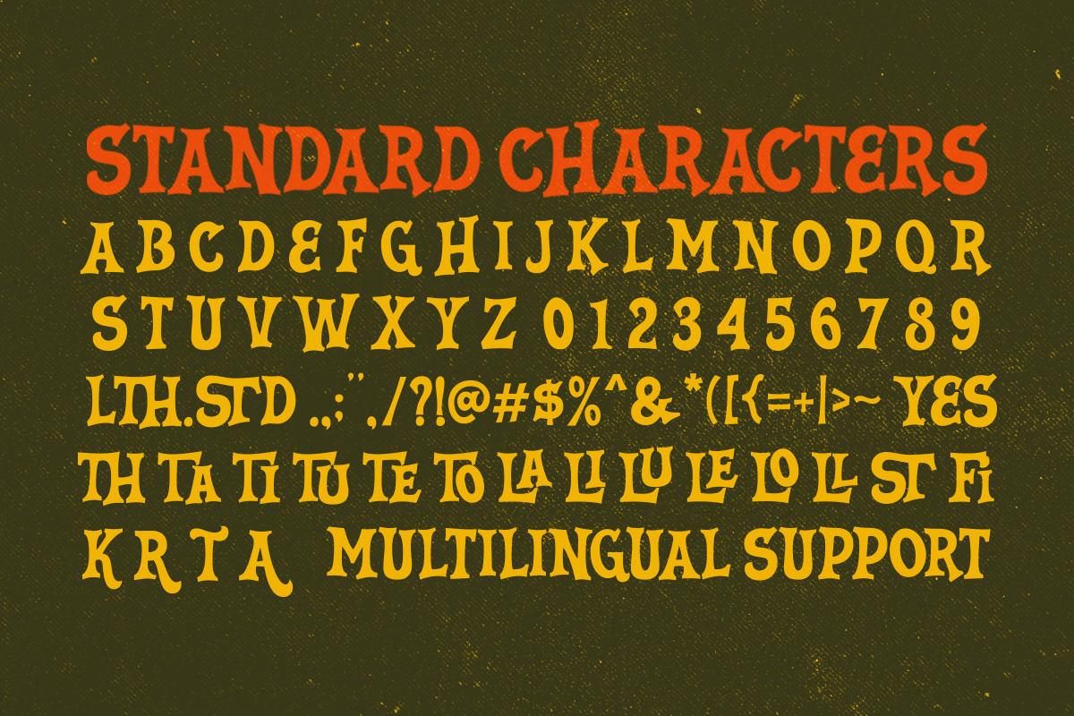 String Hopper - Display Font, a Serif Font by Letterhend Studio (Photo 5 of 9)